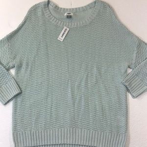 NWT Old Navy Open Knit Sweater Size XL